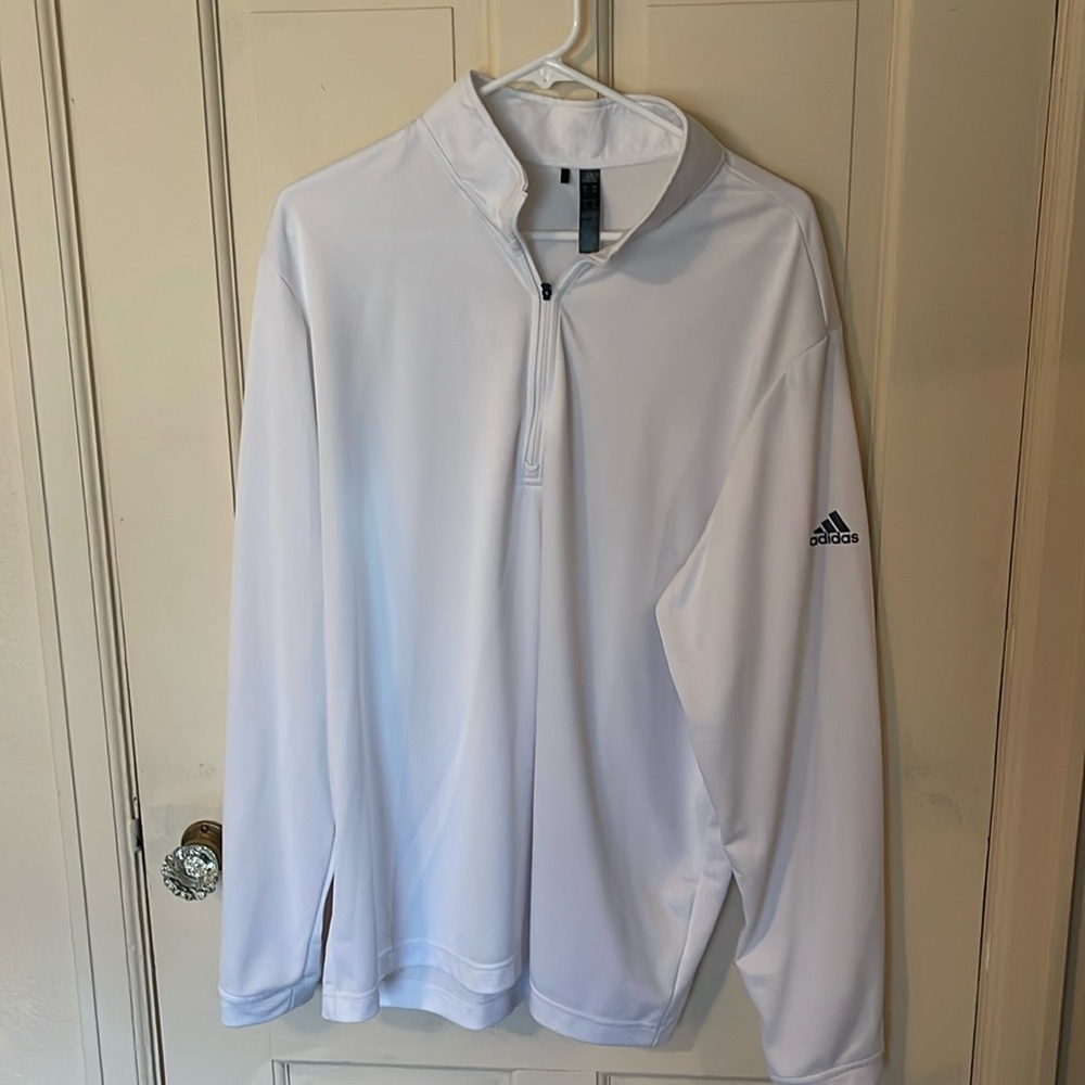 Adidas 1/4 zip golf shirt
